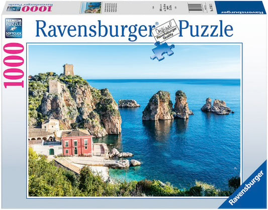 PUZZLE 1000PC SEA STACKS OF SCOPELLO SIC