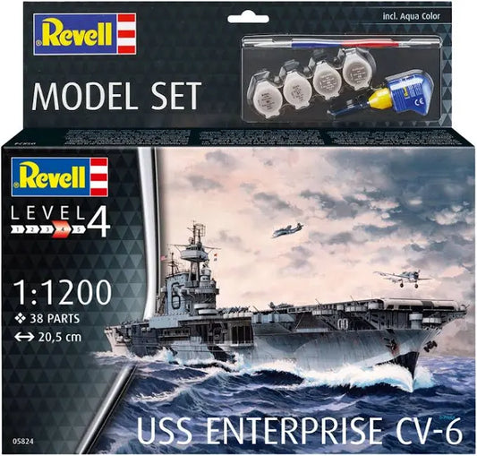 REVELL 1:1200 UUS ENTERPRISE CV-6 SET