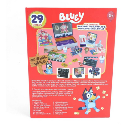 BLUEY ROLE PLAY BOOK MOVIES