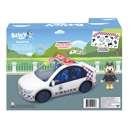 BLUEY POLICE CAR