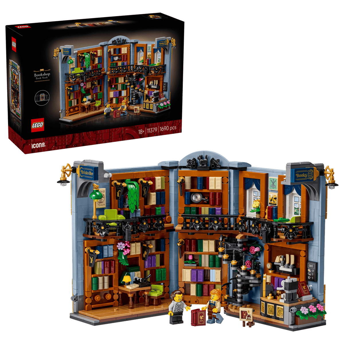 LEGO 11379 ICONS BOOKSTORE BOOK NOOK