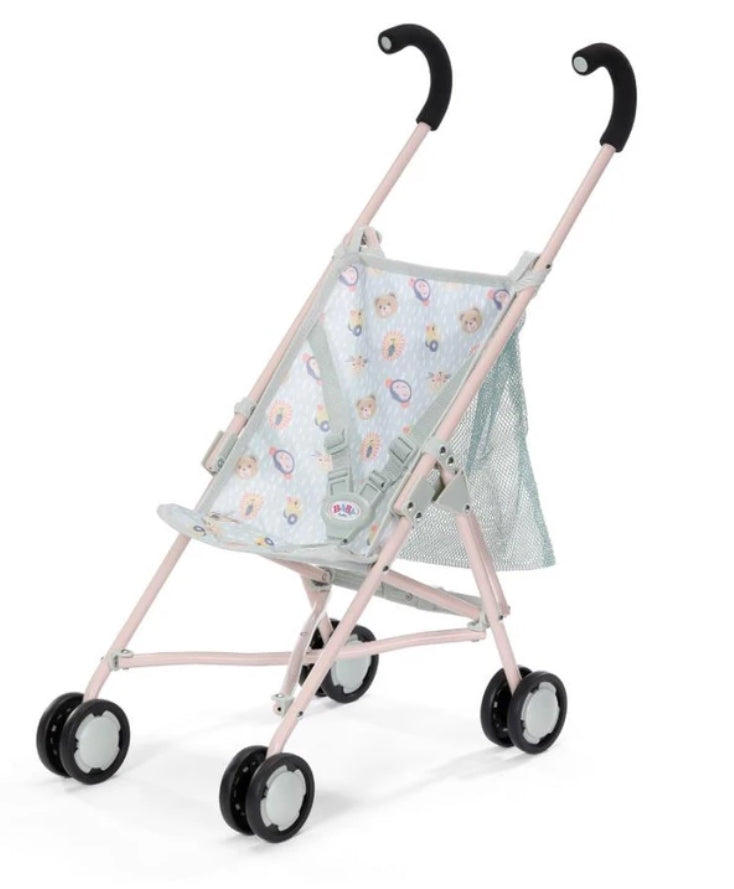BB BABY BORN STROLLER WITH JUNGLE BAG