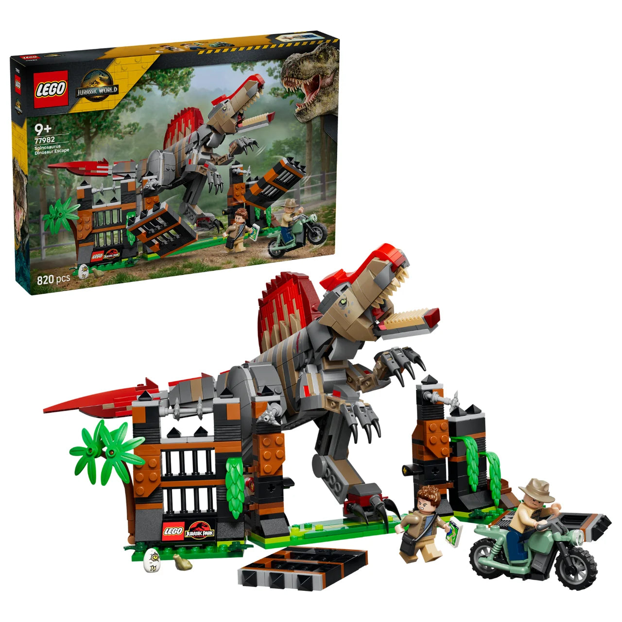 LEGO 77982 JW SPINOSAURUS ESCAPE