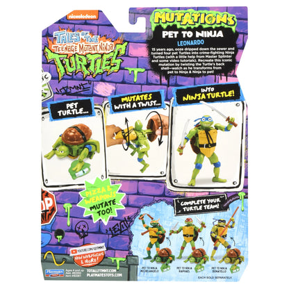 TMNT MUTATIONS PET TO NINJA LEONARDO