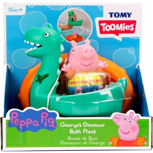 TOMY PEPPA PIG BATH FLOAT DINOSAUR