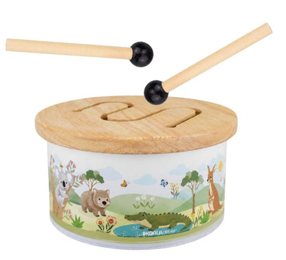 WOODEN BUSH BUDDIES DRUM