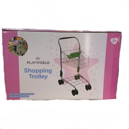 PLAYWORLD METAL SHOPPING TROLLEY