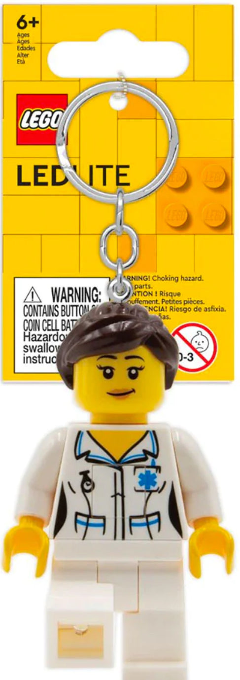 KEY LIGHT LEGO CHARACTER FEMALE NURSE