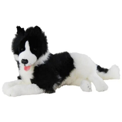 ELKA PLUSH DOG BORDER COLLIE LAYING 44CM
