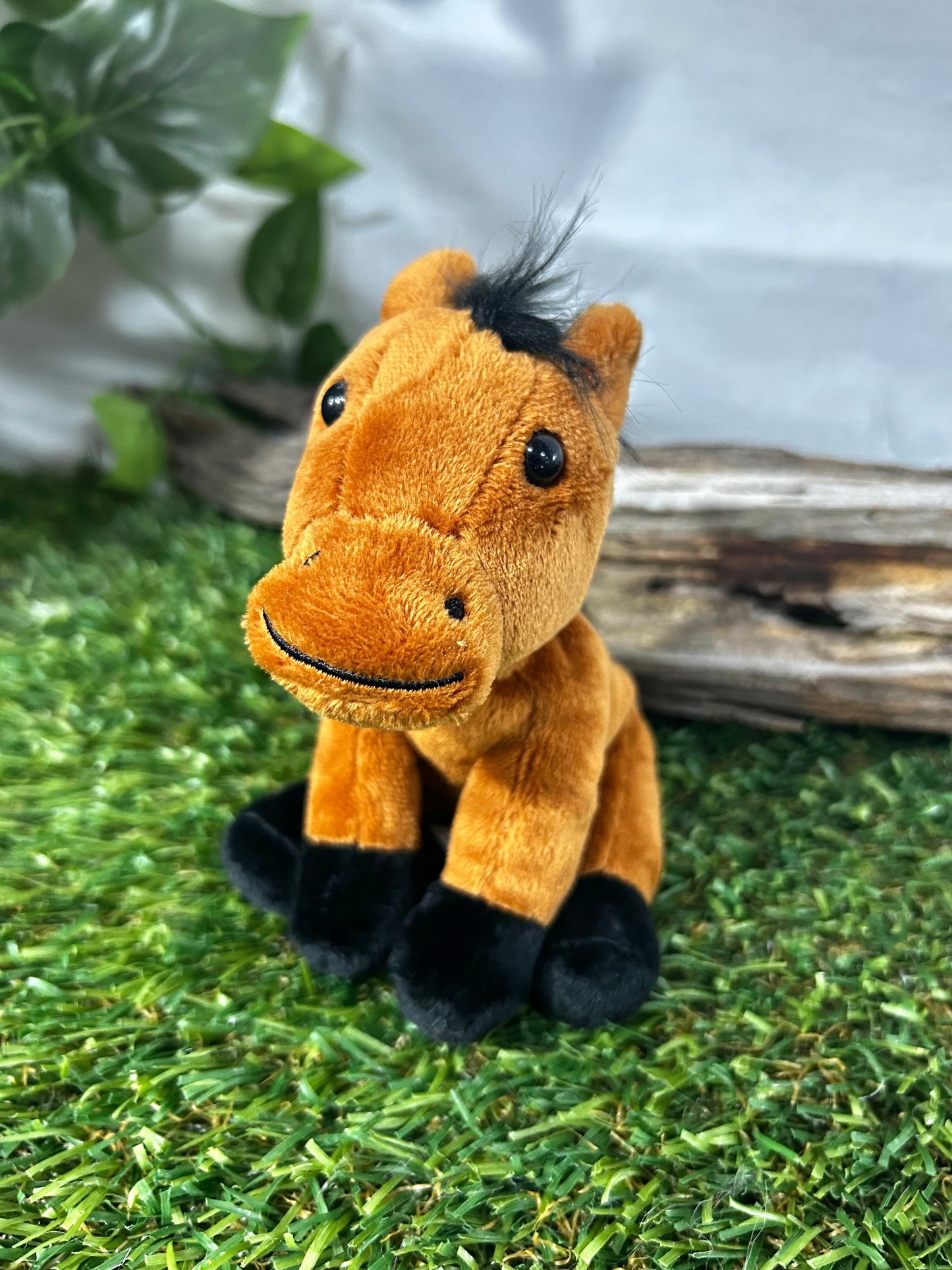 CHARLIE BEAR CUDDLE CUB CHESTNUT HORSE