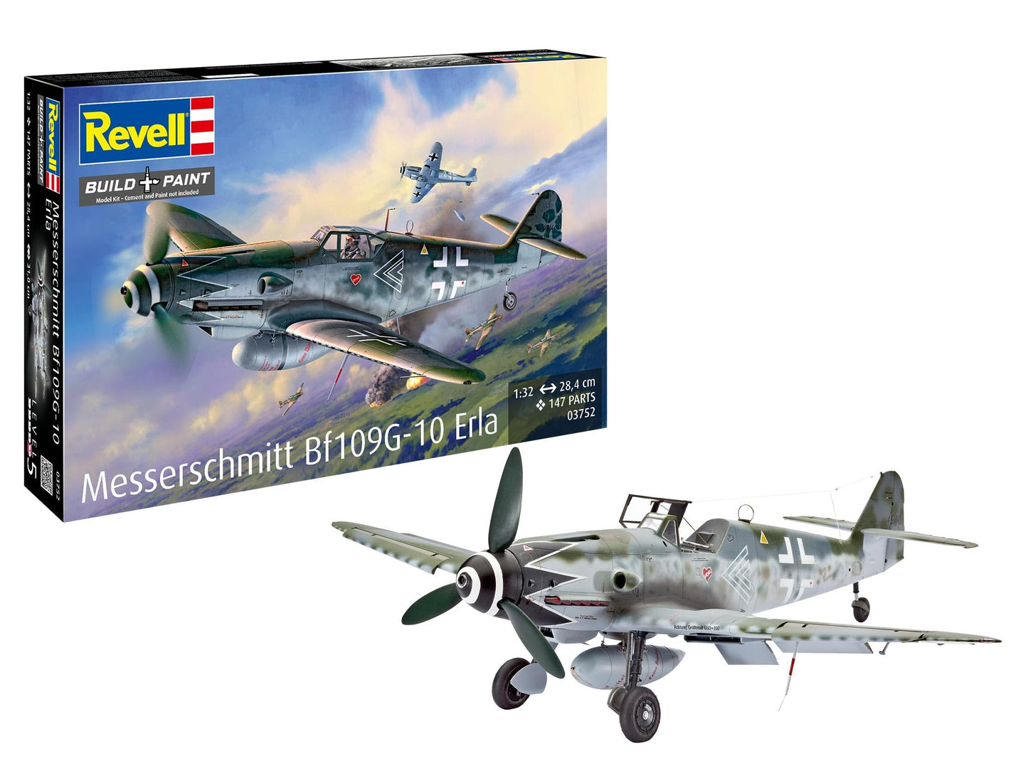 REVELL 1/32 MESSERSCHMITT BF109G-10
