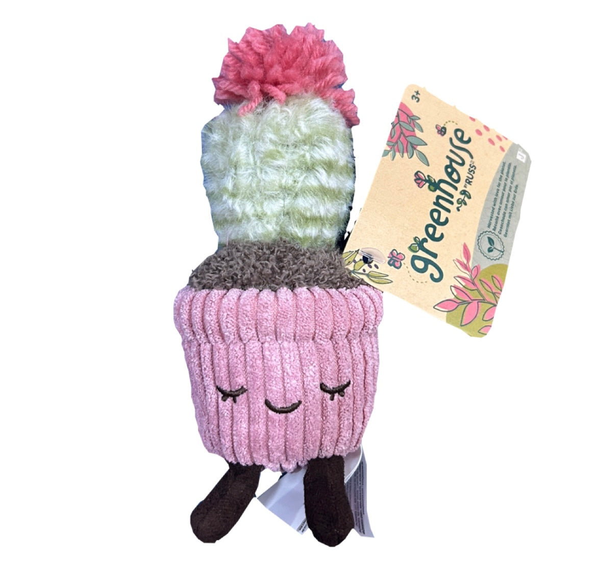 PLUSH RBGH GREENHOUSE RUSS MINI PLANTS