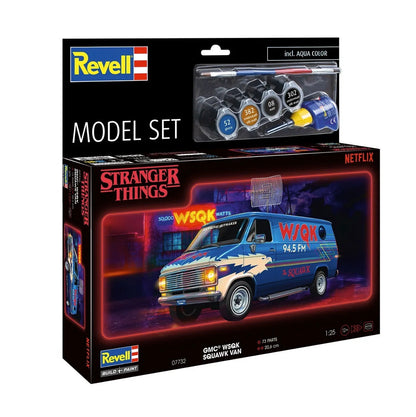 REVELL 1/25 SQUAWK VAN MODEL SET