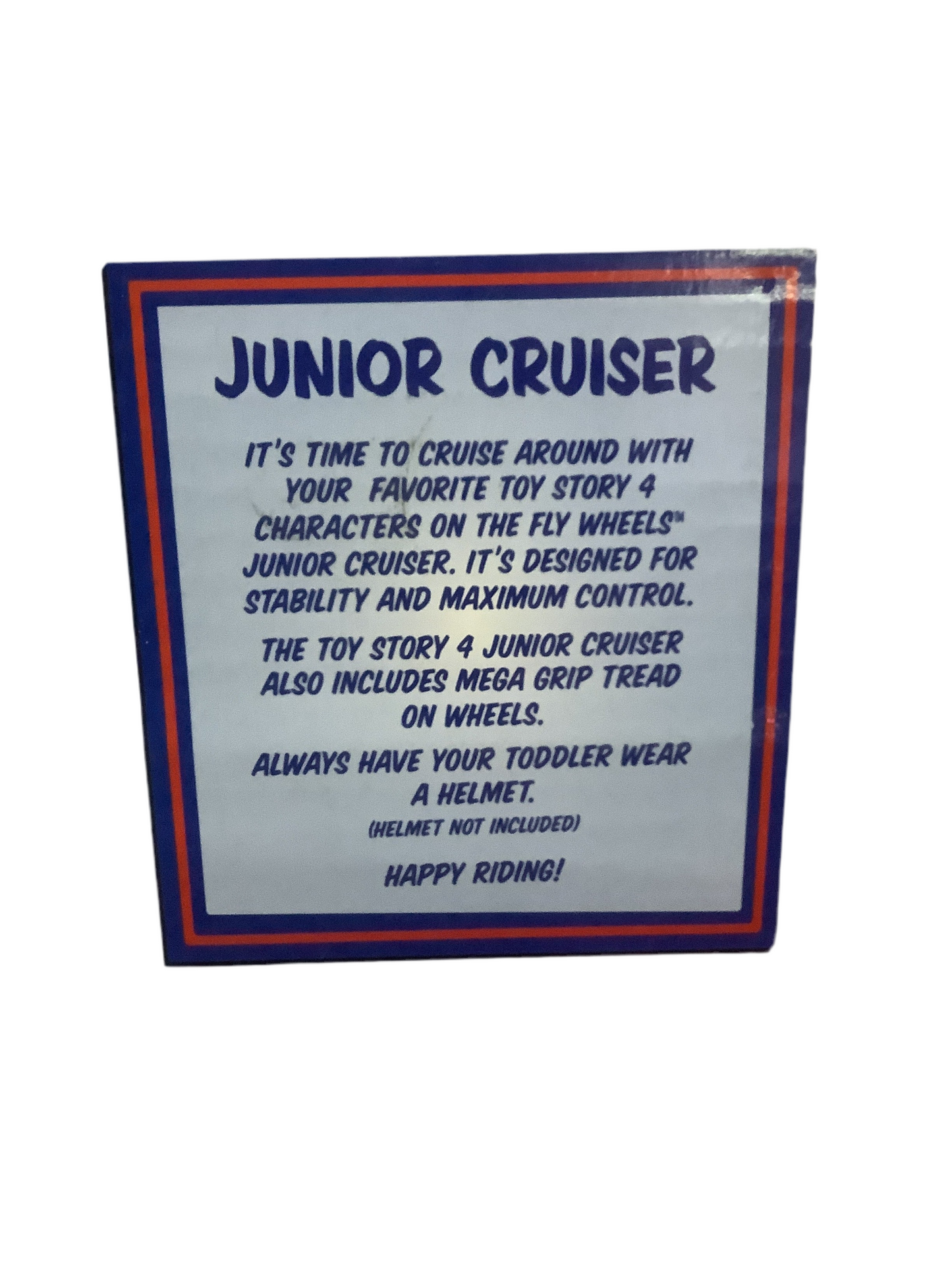 TRIKE 10" JUNIOR CRUISER TOY STORY 4