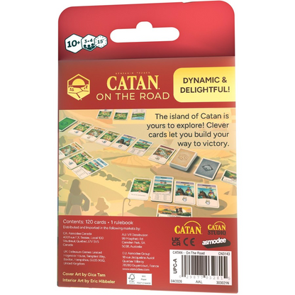 GAME CATAN ON THE ROAD
