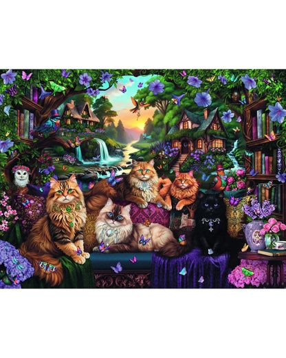 PUZZLE 2000PC CAT TAIL COTTAGE