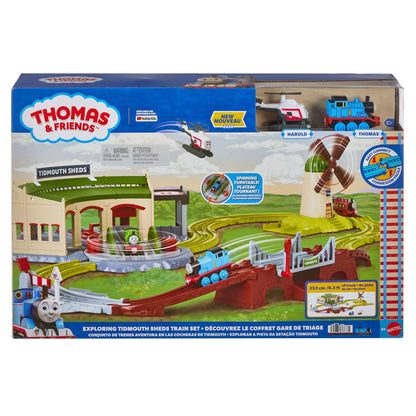 Thomas and friends: exploring tidmouth sheds train set