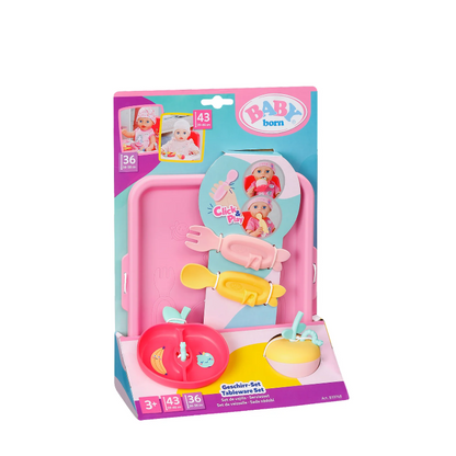 BABY BORN TABLEWARE SET