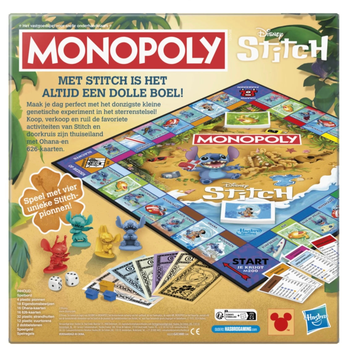GAME MONOPOLY STITCH