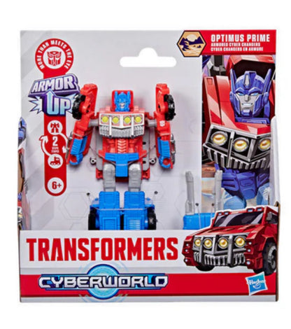 TRA CYBERWORLD ARMOURED  CHANGE OPTIMUS