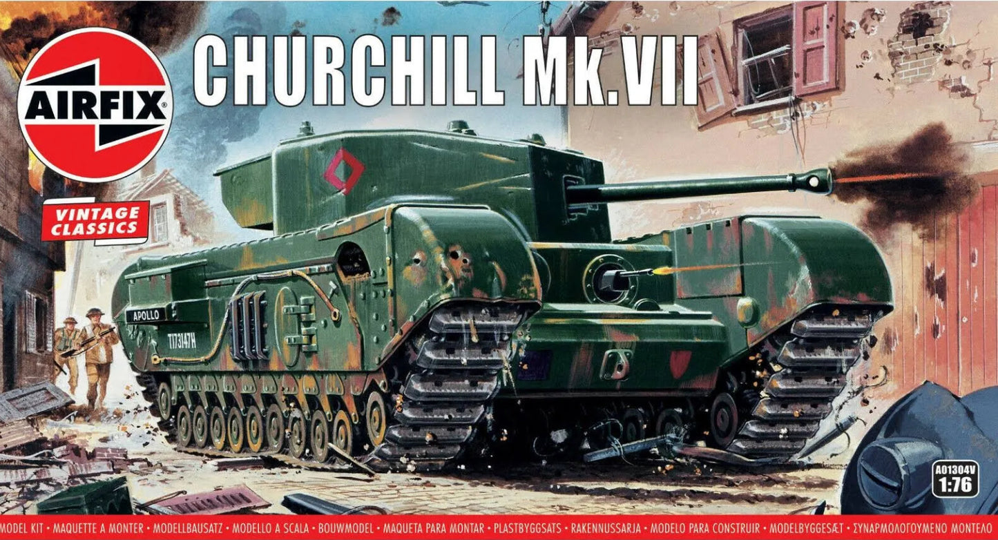 AIRFIX 1:76 CHURCHILLMK.VII TANK