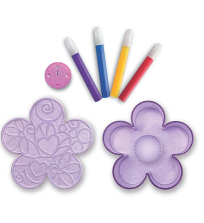 KIDZMAKER COLOUR LIT FLOWER LAMP