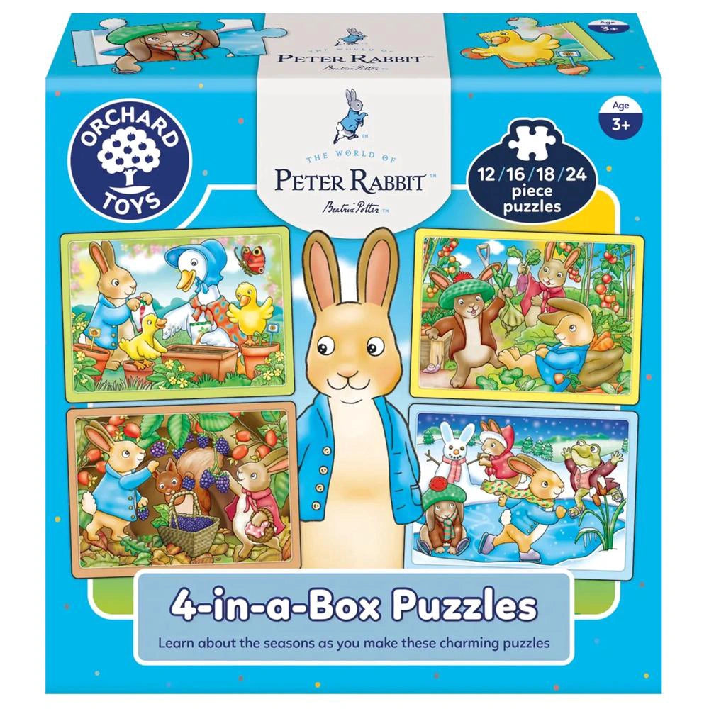 ORCHARD PETER RABBIT 4 IN A BOX PUZZLE