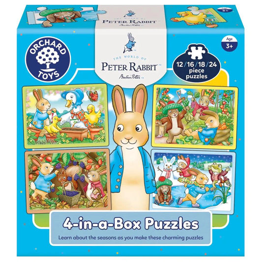 ORCHARD PETER RABBIT 4 IN A BOX PUZZLE