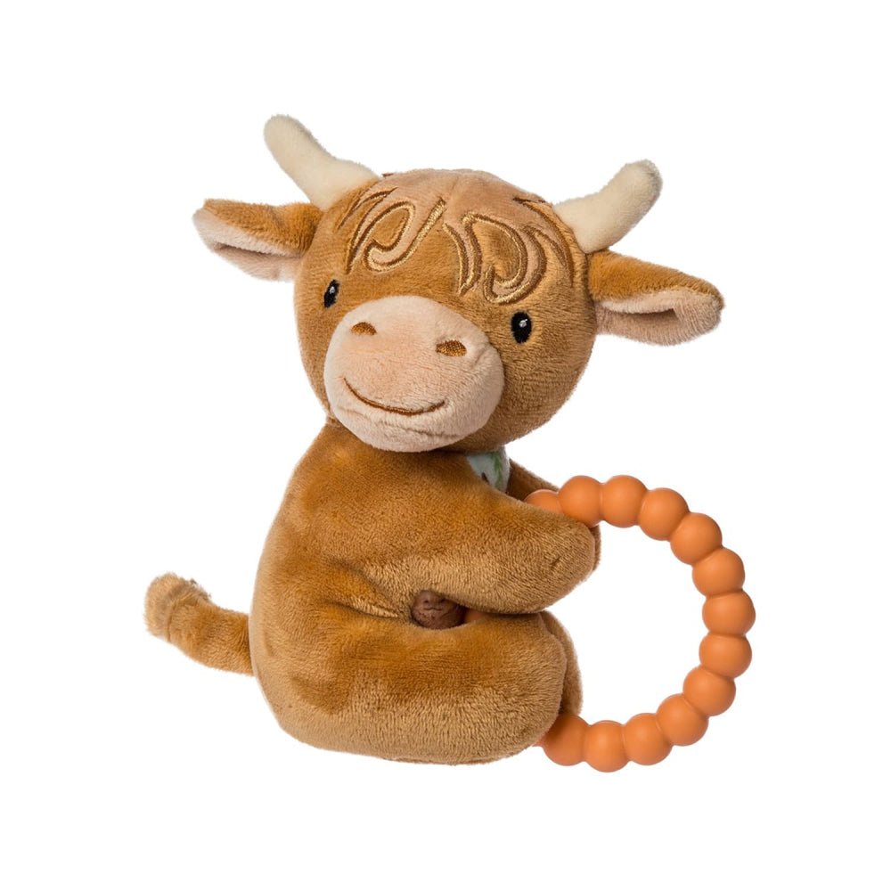 PLUSH MARY MEYER HETTY HIGHLAND RATTLE