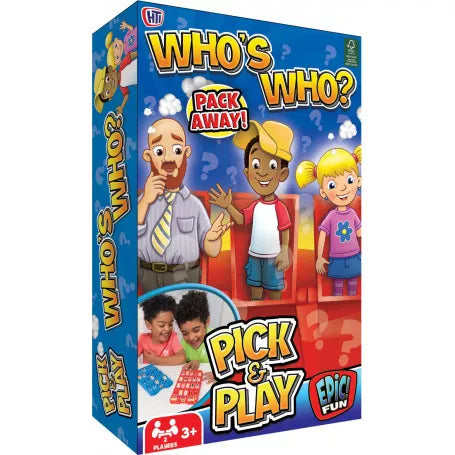 GAME TRAVEL WHO'S WHO PICK & PLAY