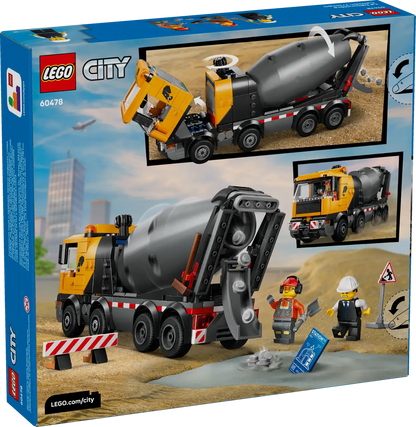 LEGO 60478 CITY CEMENT MIXER