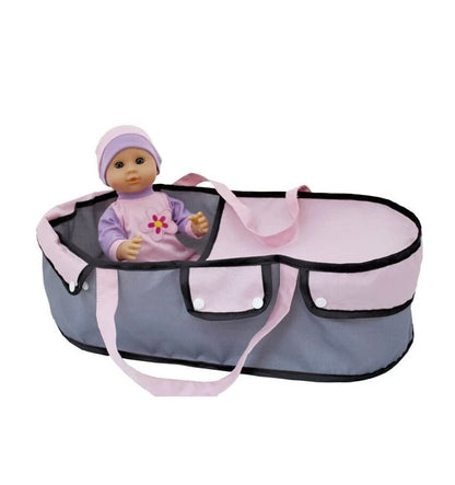 BAMBOLINA DOLL AND PRAM 2 IN 1 SET