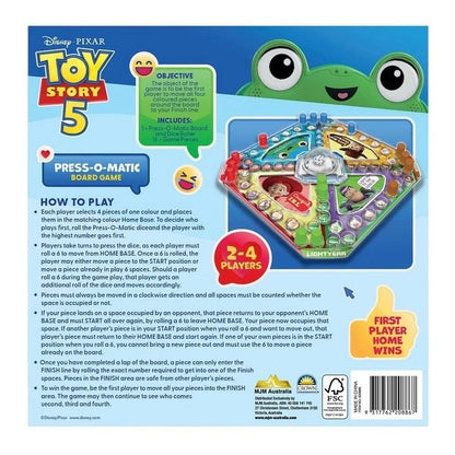 GAME PRESS O MATIC TOY STORY 5