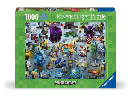 PUZZLE 1000PC MINECRAFT MOBS