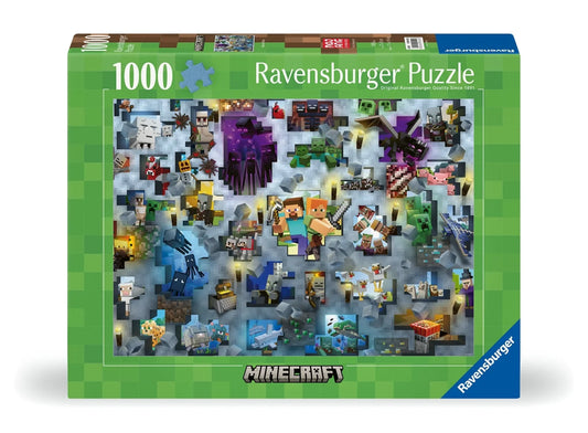 PUZZLE 1000PC MINECRAFT MOBS