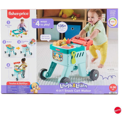 F/P L&L 4 IN 1 SNACK CART WALKER