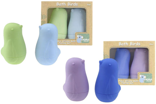 BATH BIRDS 2PC SILICONE POURING SET