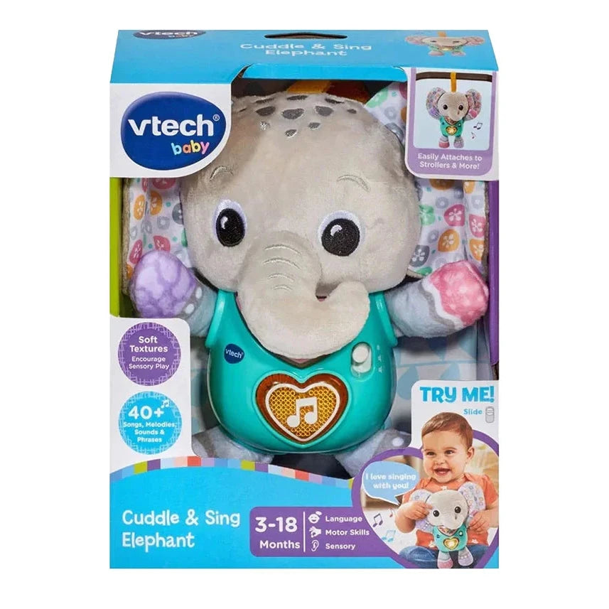 VTECH CUDDLE & SING ELEPHANT