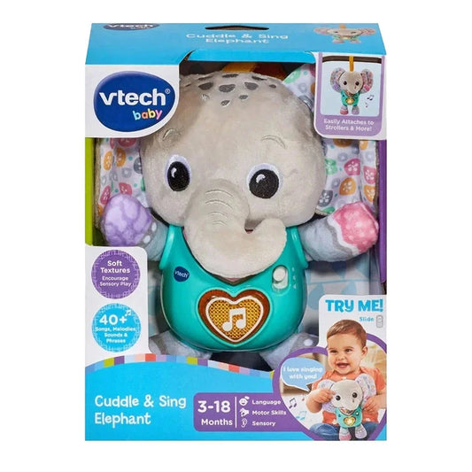 VTECH CUDDLE & SING ELEPHANT