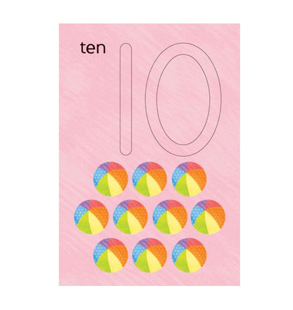 BOOK TOUCH & TRACE GIANT FLASHCARDS 123