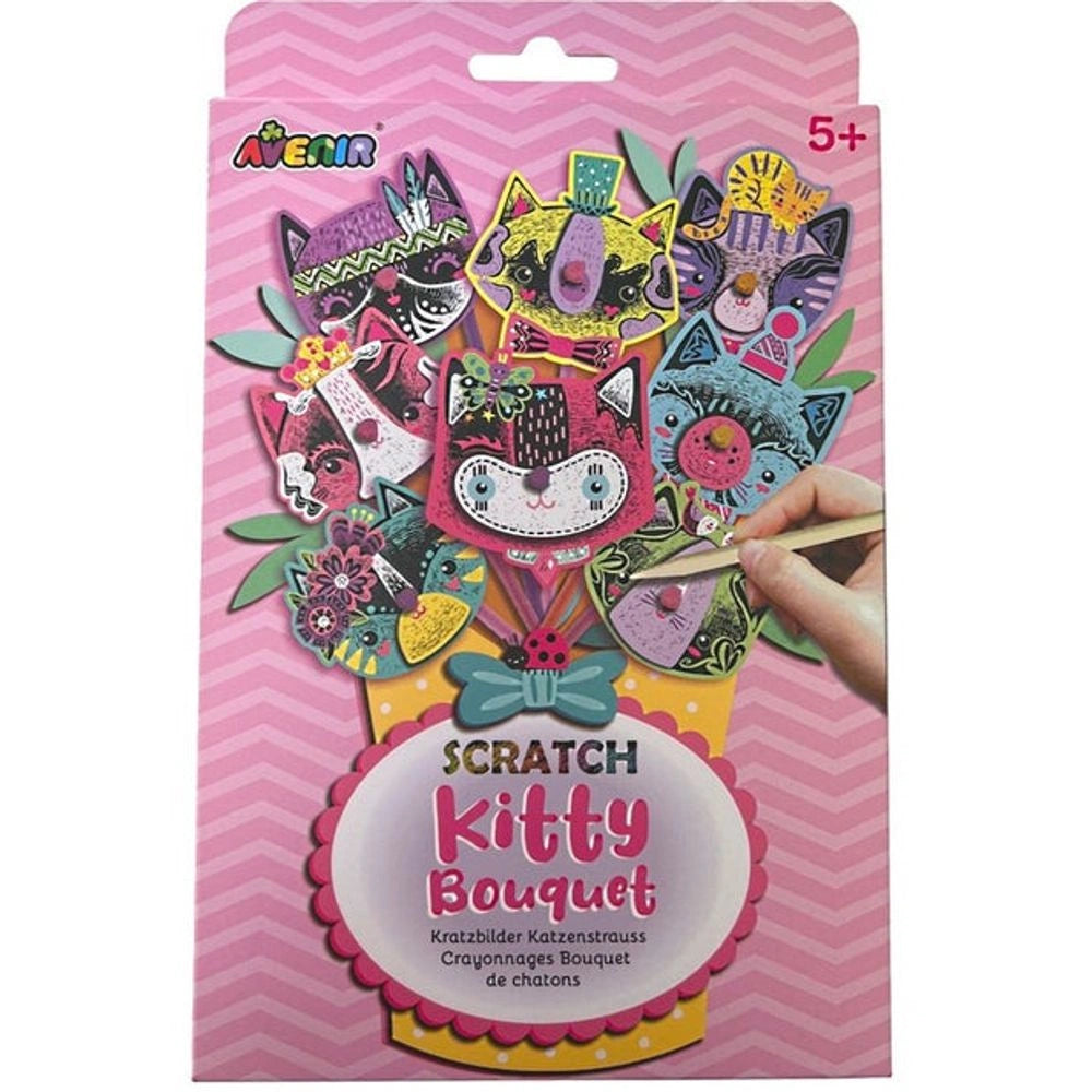 AVENIR SCRATCH KITTY BOUQUET