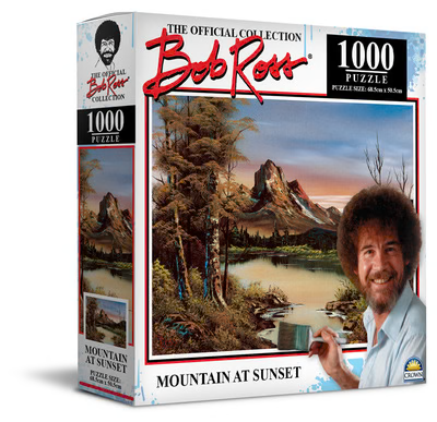 PUZZLE 1000PC BOB ROSS LANDSCAPES AST