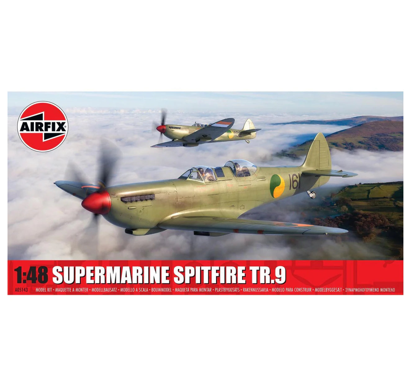 AIRFIX 1:48 SUPERMARINE SPITFIRE TR.9
