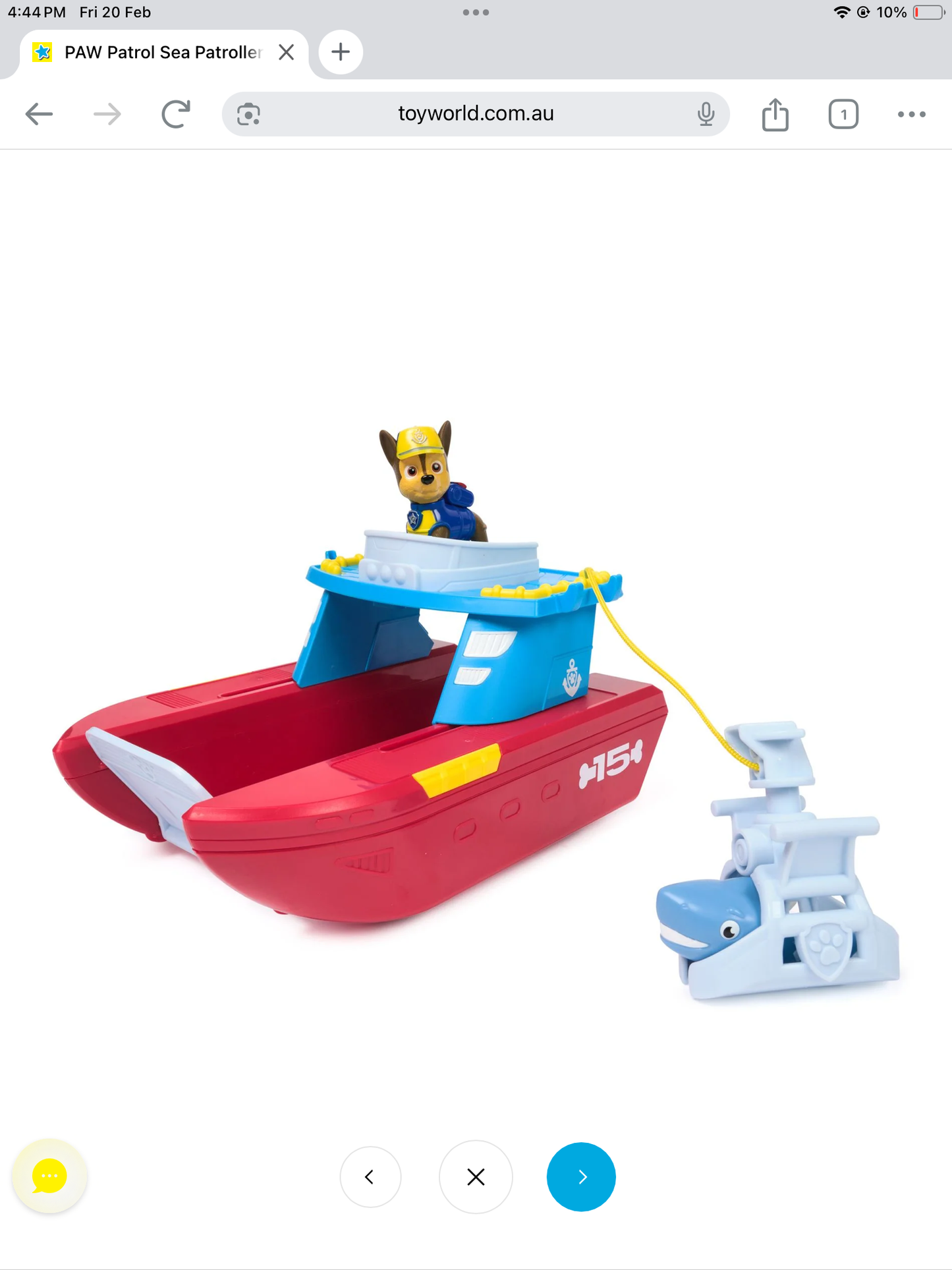PAW PATROL SEA PATROLLER VEHICLE