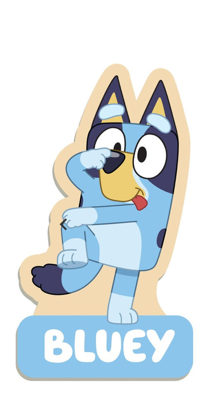 WOODEN PUZZLE BLUEY CHARACTER AST