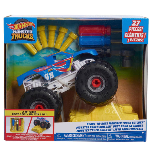 H/W MONSTER TRUCKS READY TO RACE BUILDER