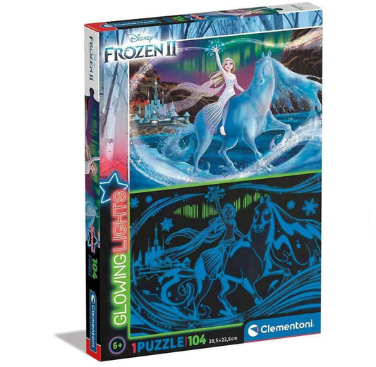 PUZZLE 104PC FROZEN 2 GLOW PUZZLE