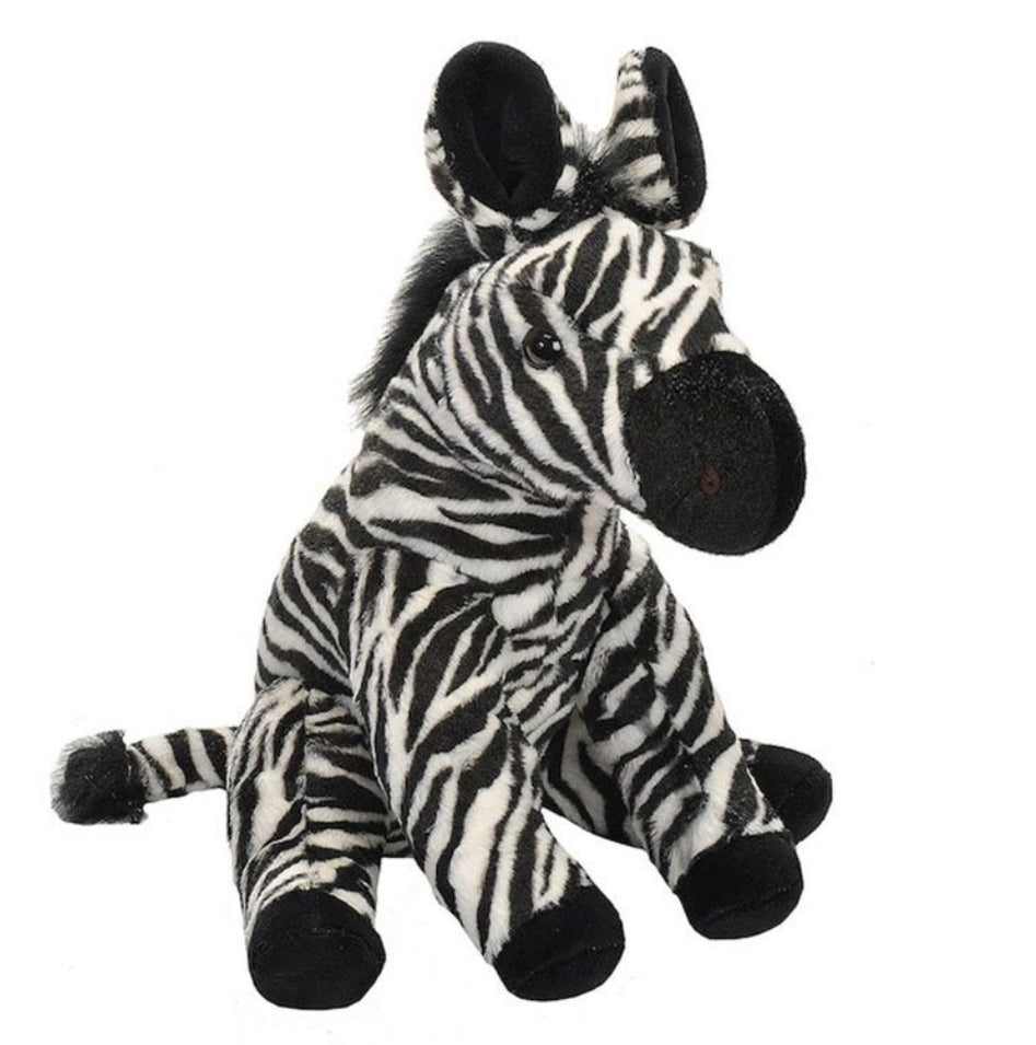 WILD PLUSH ZEBRA