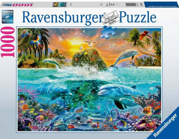 PUZZLE 1000PC THE UNDERWATER ISLAND