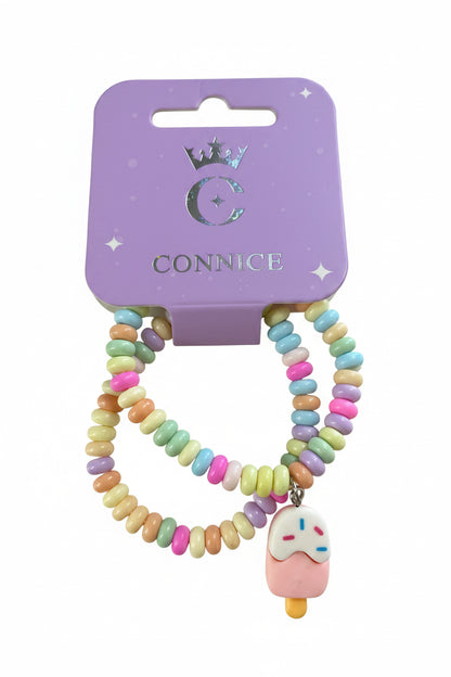 C/NICE HC12915 ICE CREAM/DONUT BRACELET